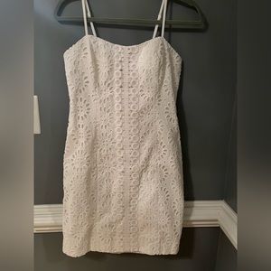 White Lily P dress
